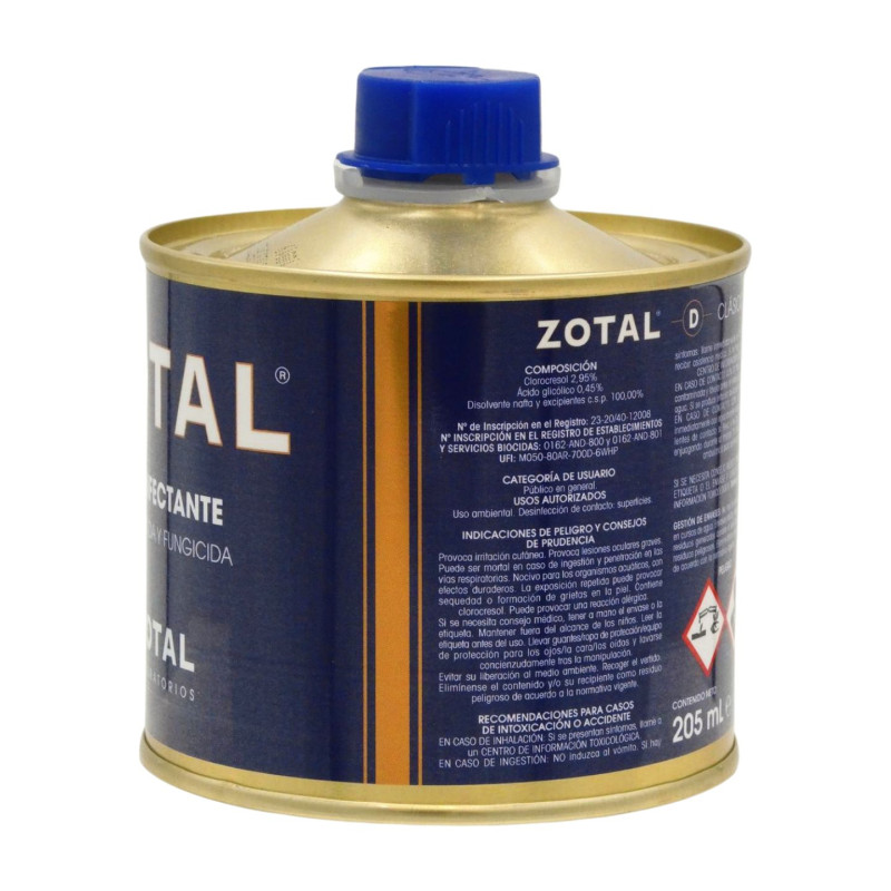 Zotal D Desinfectante 205 ml