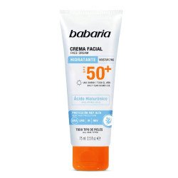 Babaria Sol Crema Facial 75 ml Spf50+ Hidratante 