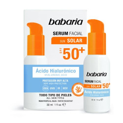 Babaria Sol Serum Facial 30 ml Spf50+ Hialuronico