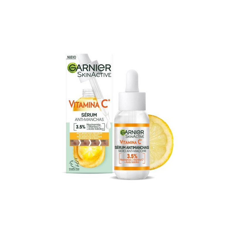 Garnier Skin Vitamina C 30 ml Serum Anti-Manchas Dia 