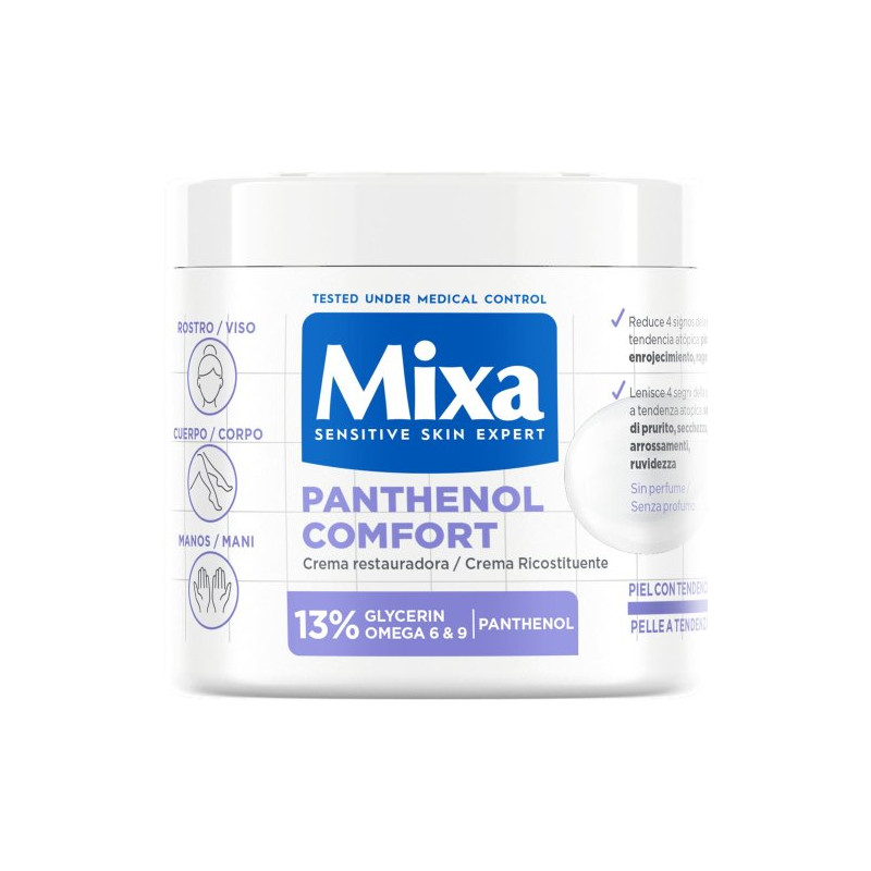 Mixa Panthenol Comfort Crema 400 ml Piel Sensible