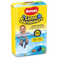 Huggies Little Swimmer Pañales T/2-3 (12 Ud) 3-8 Kg