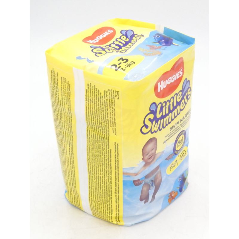 Huggies Little Swimmer Pañales T/2-3 (12 Ud) 3-8 Kg