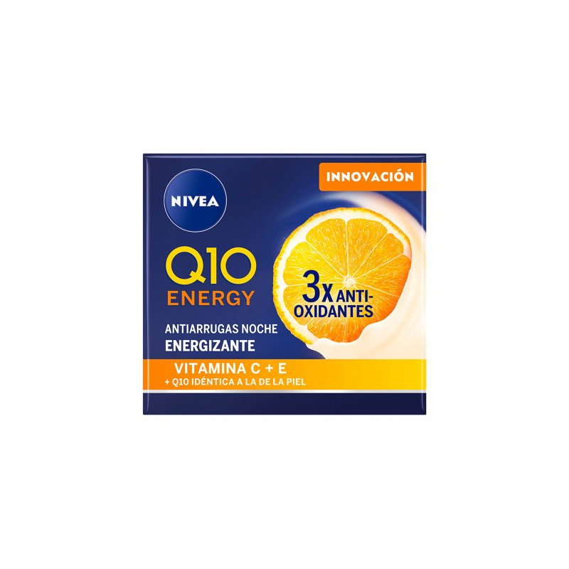 Nivea Face Care Q10 + Vitamina C Noche 50 ml Energiza