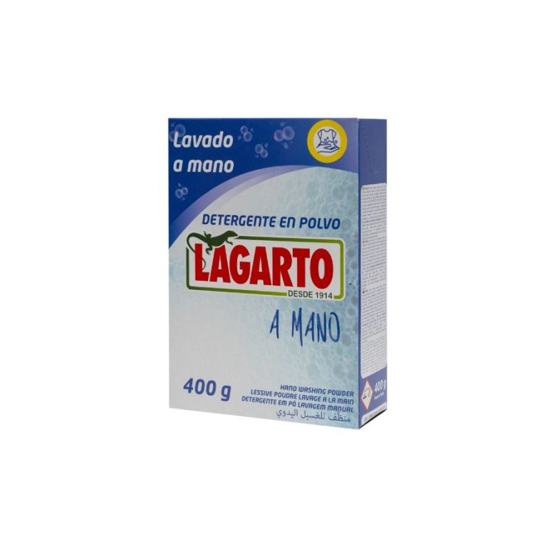 Lagarto Detergente Polvo a Mano 400 Gr