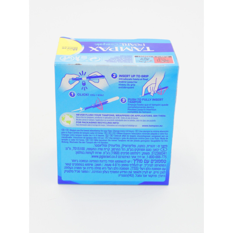 Tampax Pearl Compak Regular (16)