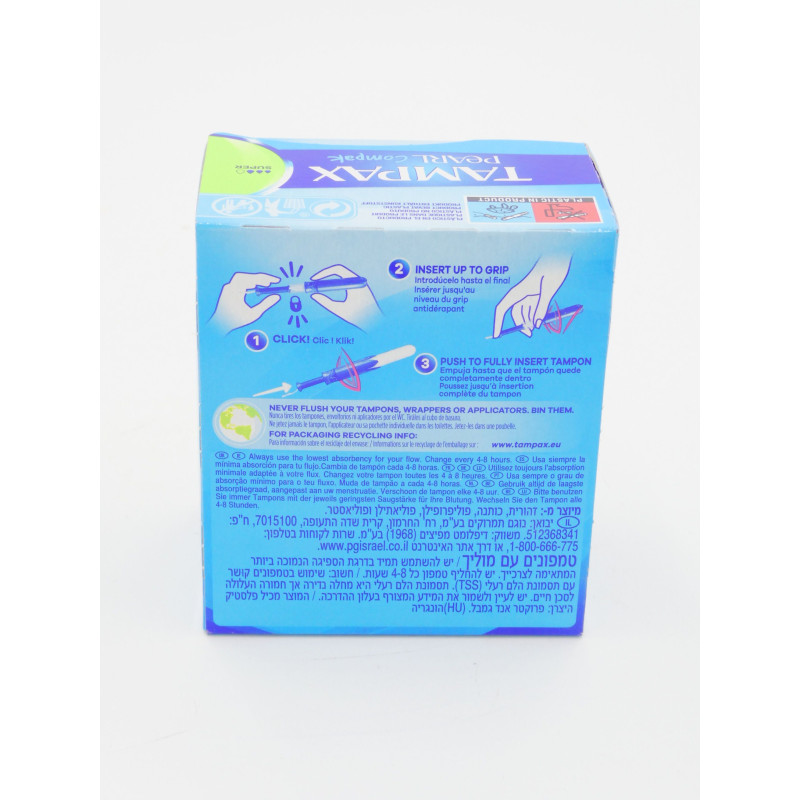 Tampax Pearl Compak Super (16)