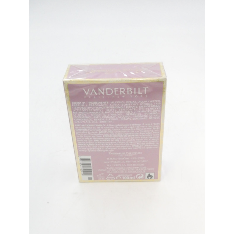 Vanderbilt Eau De Toillette De Gloria Vanderbilt 100 ml