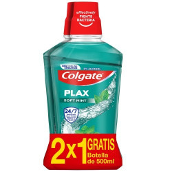 Colgate Elixir 500 ml Plax Soft Mint Duplo