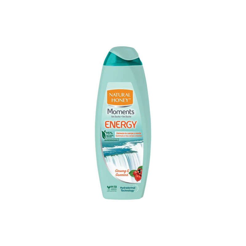 Gel 600 ml Moments Energy Ginsen