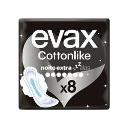 Evax Compresas Cottonlike Noche (8 Ud)