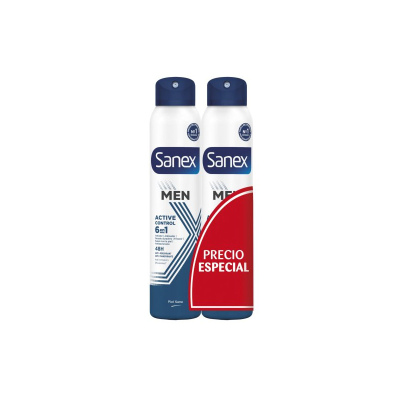 Sanex Deo. Spray 200 Men Active Duplo(*)