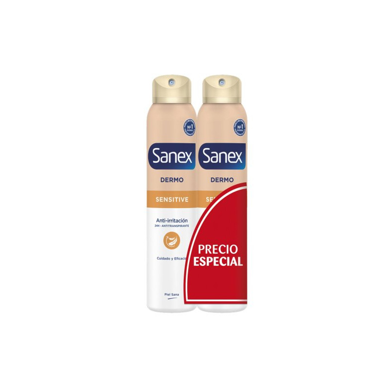 Sanex Deo. Spray 200 Sensitive Duplo(*)