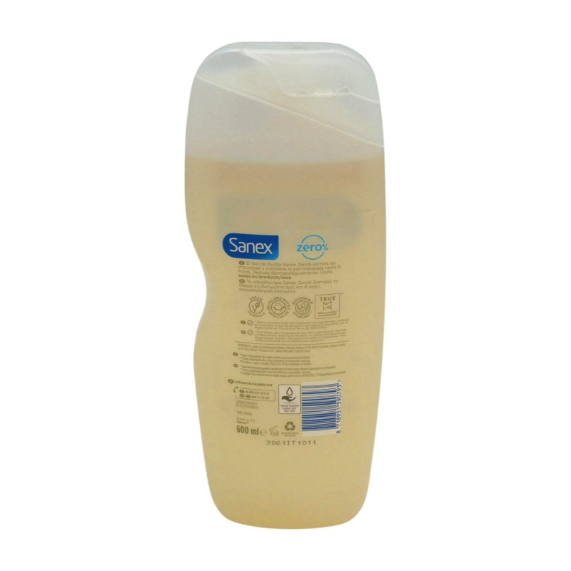 Sanex Gel 600 ml Biome Zero% Antipolucion