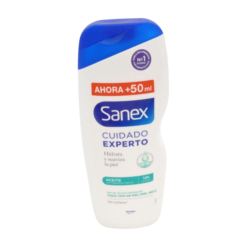 Sanex Gel 600 ml Biome Aceite P/Normal y Seca