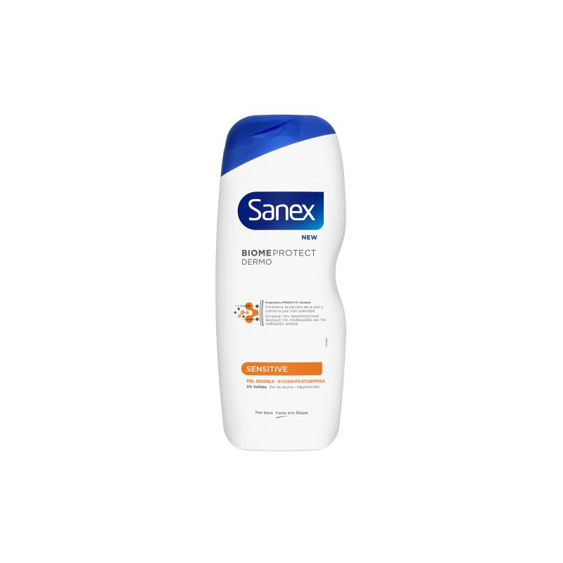 Sanex Gel 600 ml Biome Sensitive 0% Sulfato