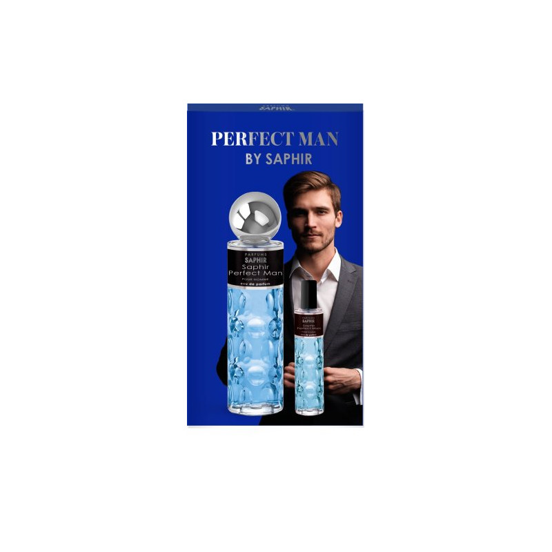 Saphir Hombre Estuche Perfect Man (Colonia + Colonia )