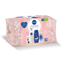 Nivea Neceser Gym Mujer (Body+Desma.Ojos+Deo+Gel)