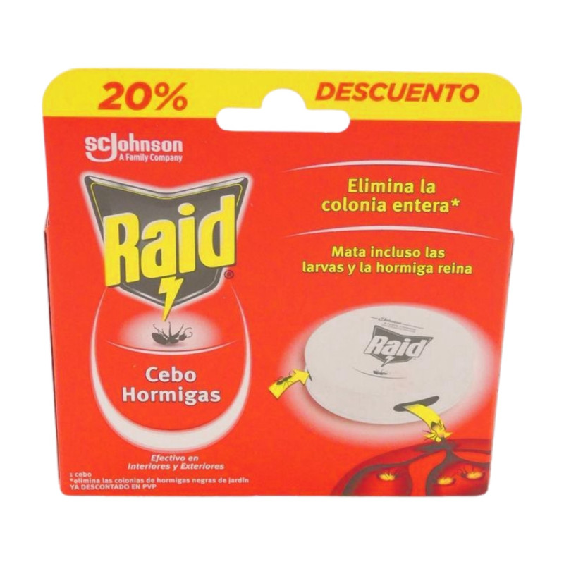 Raid Cebo Hormigas 1 Ud