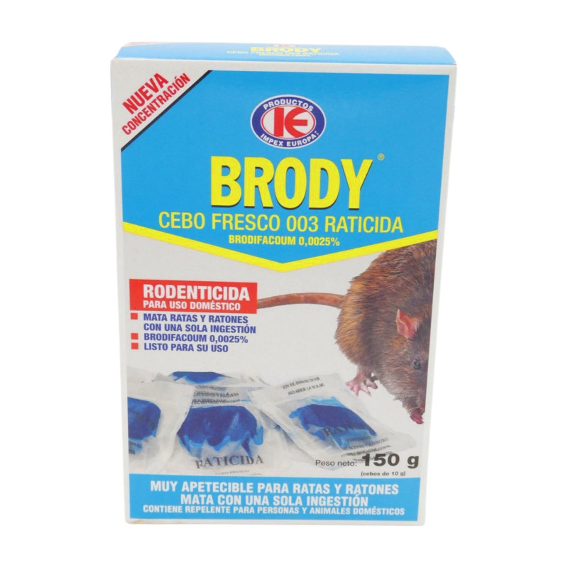 Brody Cebo Fresco 003 Raticida 150 Gr