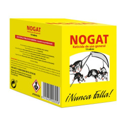 Nogat Raticida Polvo Sobres 10 Gr