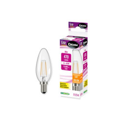 Cegasa Led Clas.Vela 4W E14 (B1) Cali