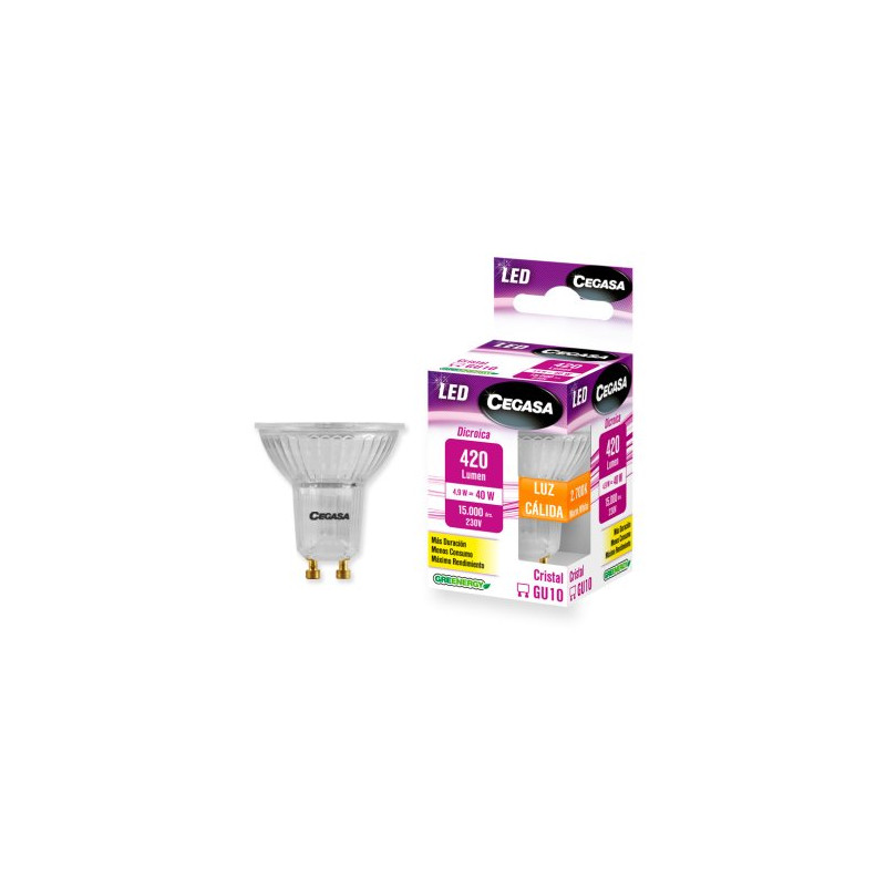 Cegasa Led Dicro 6W Gu10 Cali (B1) 