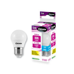 Cegasa Led Esferic 8W E27 Fria (B1)