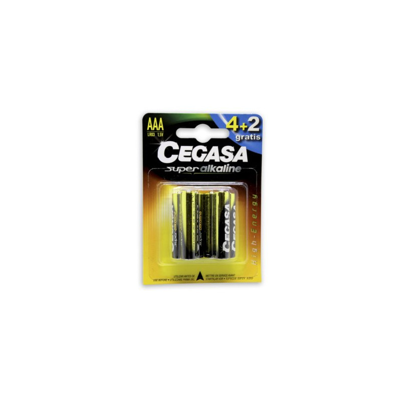 Cegasa Pila Alcalina Lr-03 Aaa (B4) 