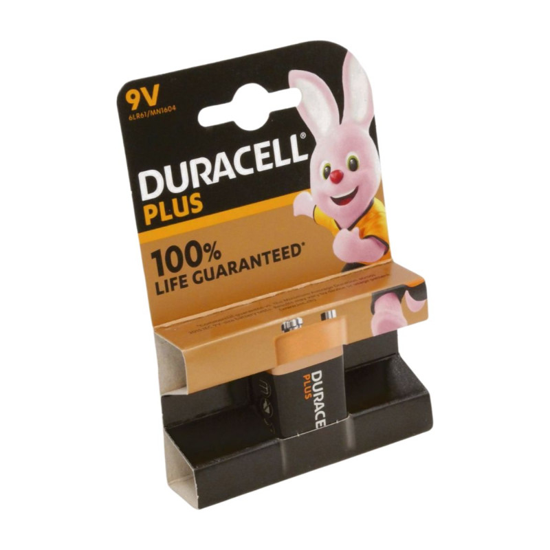 Duracell Pila Plus 9V 6Lr61 (1)