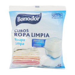 Bonodor Antipolilla 20 Cubos Ropa Limpia