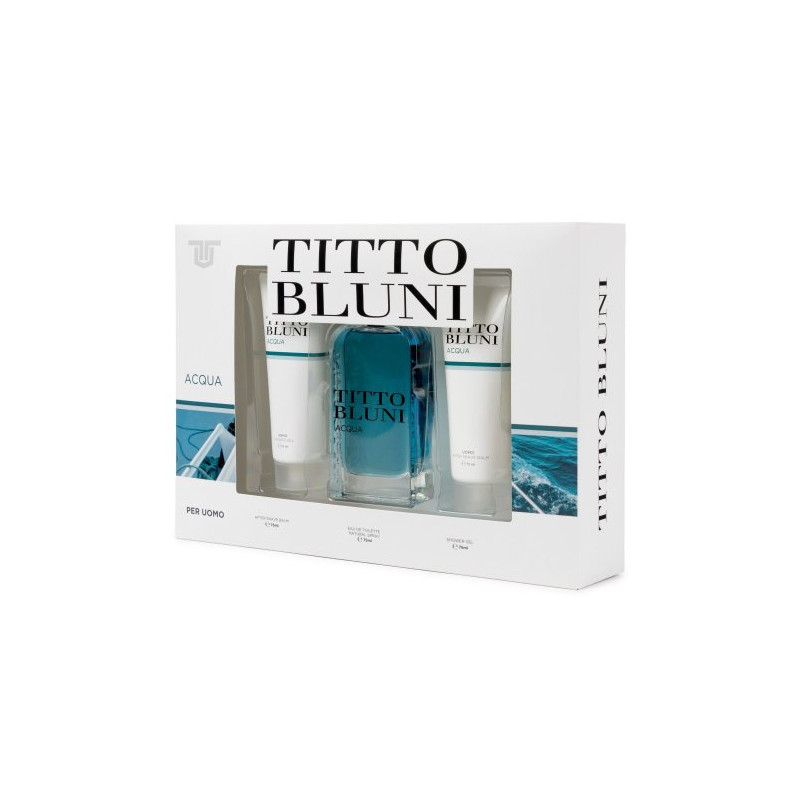 Titto Bluni Acqua Est. (Col.100ml+Shave 75ml+Gel 75ml)