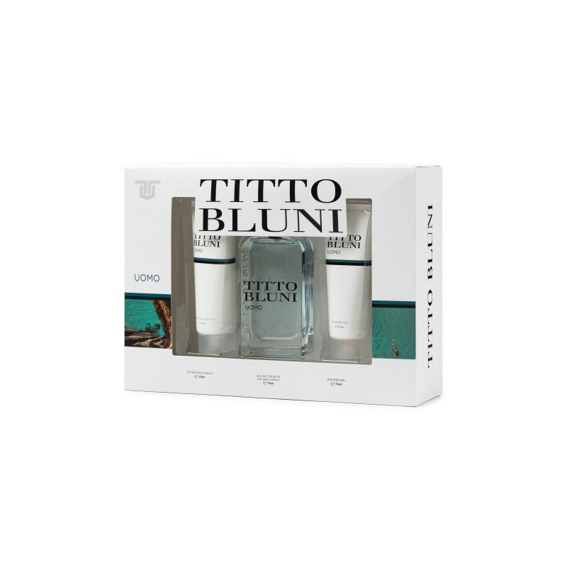 Titto Bluni Uomo Est.(Col.100ml+Shave 75ml+Gel 75ml)