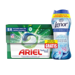 Ariel Set (3en1 Pods 25 D + Lenor Unsstop. 210 Gr) 