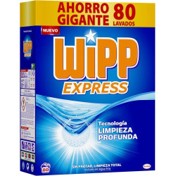 Wipp Express Detergente Polvo Maleta (80 D)