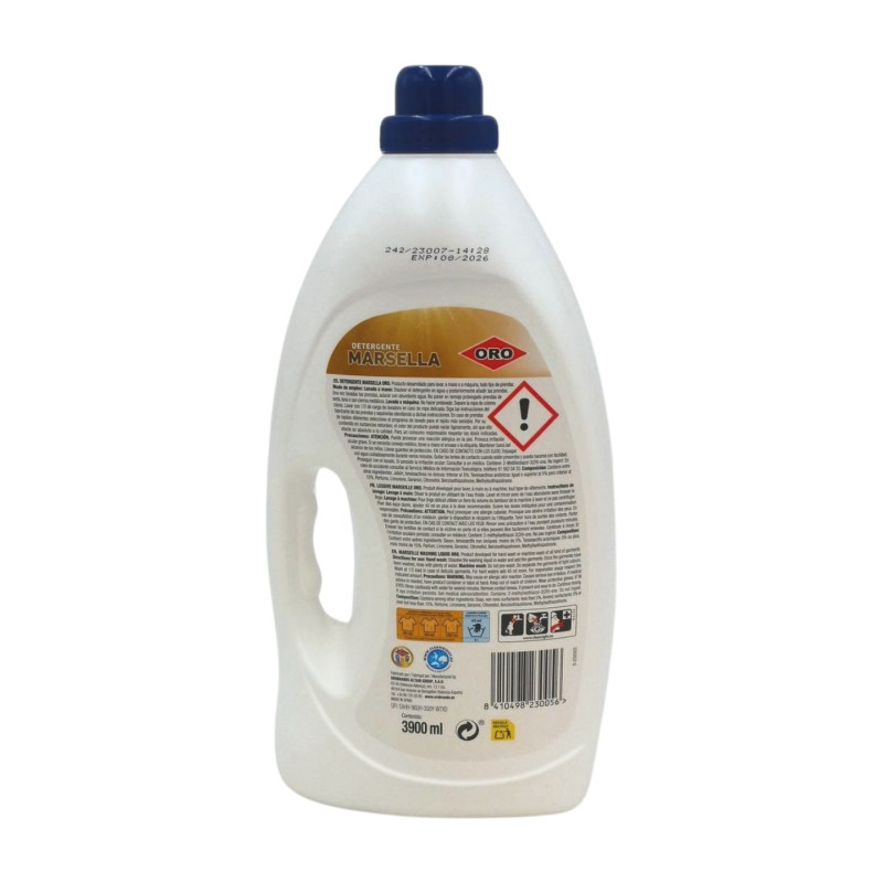 Oro Detergente Liquido 4 Lt Marsella (54D)