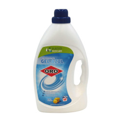 Oro Detergente Liquido 3 Lt Gel Azul (40D)