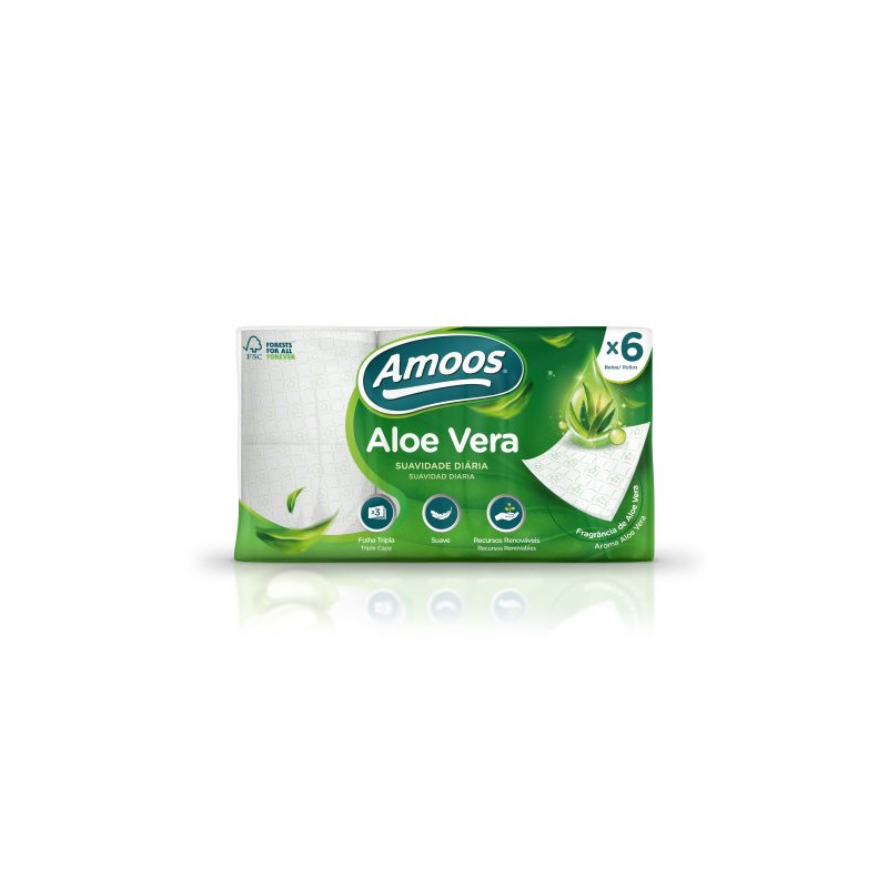 Amoos Papel Hig.  Aloe Vera 20M 3C (69)