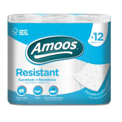 Amoos Papel Hig. Resitant 13M 2C (12 Ud.)