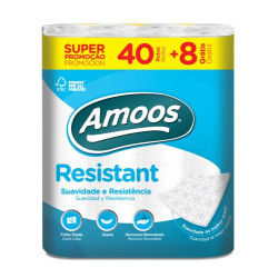 Amoos Papel Hig. Resitant 13M 2C (40+8)