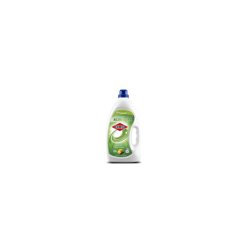 Oro Detergente Liquido 4 L Aloe Vera (60 Dosis)