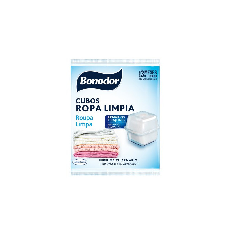 Antipolilla 20 Cubos Ropa Limpia