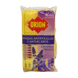 Orion Pinza Antipolillas Lav. 2 Ud
