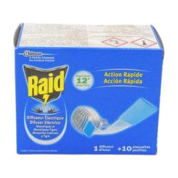 Raid Difusor Aparato+Pastillas
