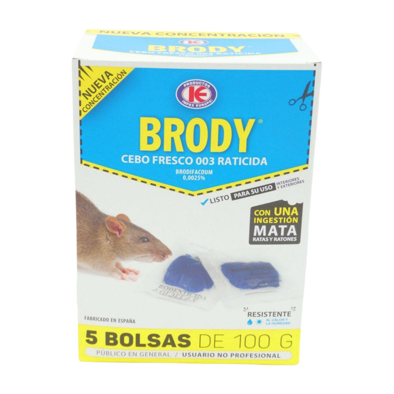 Brody Cebo Fresco 003 Raticida 500 Gr