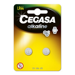 Cegasa Pila Boton Lr44 1.5V (2) 