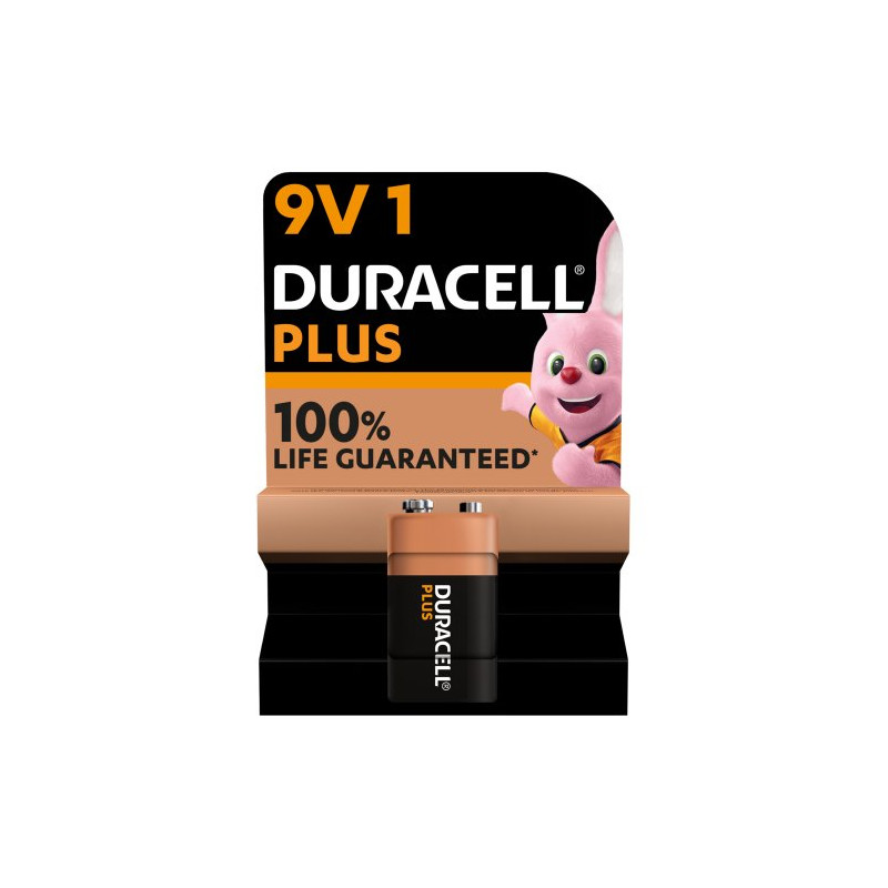 Duracell Pila Plus 9V 6Lr61 (1)