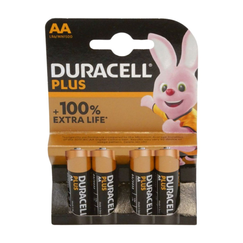 Duracell Pila Plus Aa Lr06 (4)