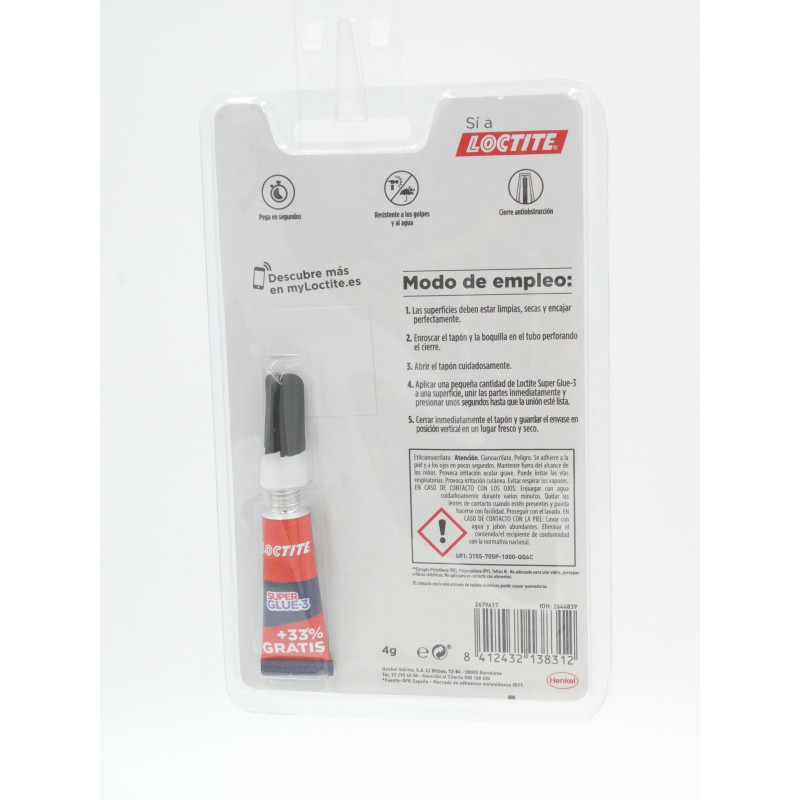 Loctite Pega. 3 Gr Original