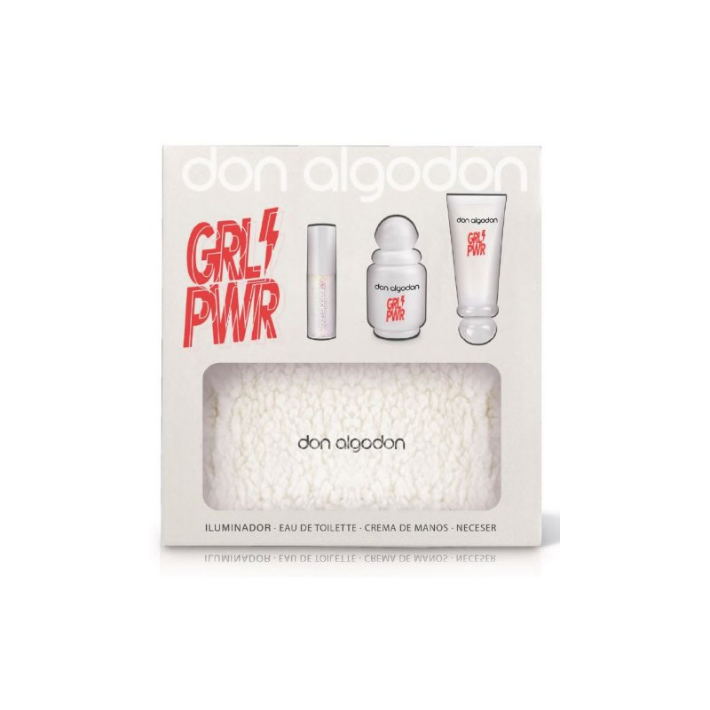 Don Algodon Girl Power Neces.(Col.30ml+Crema+Ilumina)